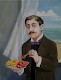 Die Wahrheit über Marcel Proust in Balbec 40X30